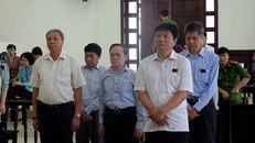 Các bị cáo tại tòa