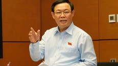 Phó Thủ tướng Vương Đình Huệ phát biểu tại phiên họp tổ. Ảnh: VGP