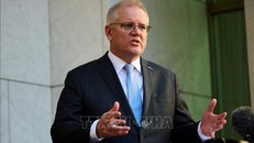 Thủ tướng Australia Scott Morrison. Ảnh: AFP/TTXVN