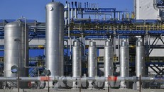 Một nhà máy lọc dầu của Nga ở vùng Amur. (Ảnh: TASS)