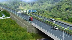 Cao tốc Hòa Bình - Sơn La - dự án trọng điểm quốc gia với 49km đi qua địa phận tỉnh Hòa Bình và 36 km đi qua tỉnh Sơn La