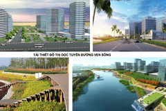 Viện Quy hoạch xây dựng Hà Nội đã tổ chức nghiên cứu lập Quy hoạch phân khu đô thị sông Hồng tỷ lệ 1/5000 (đoạn từ cầu Hồng Hà đến cầu Mễ Sở),