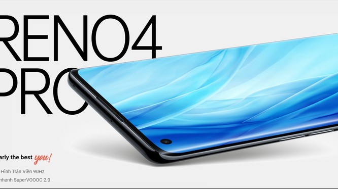 OPPO Reno 4 Pro bán tại Việt Nam, Snapdragon 720G, sạc nhanh 65W, màn hình 90Hz