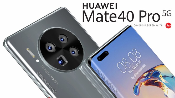 Huawei Mate 40 Series sẽ ra mắt vào cuối tháng 10