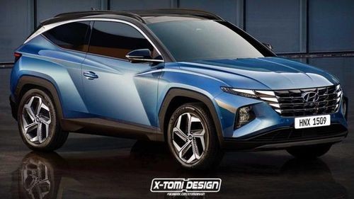 Hyundai Tucson Coupe lộ diện với ngoại hình bắt mắt và thời thượng