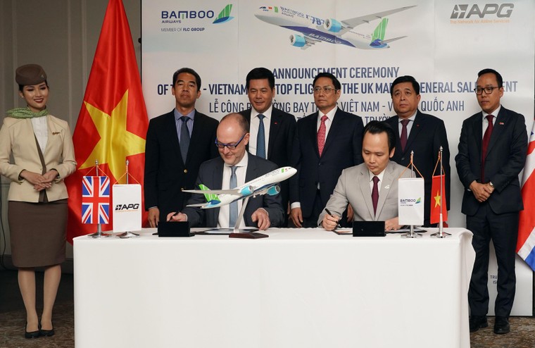Bamboo Airways công bố đường bay thẳng Việt - Anh và ra mắt Tổng đại lý tại Anh ảnh 1