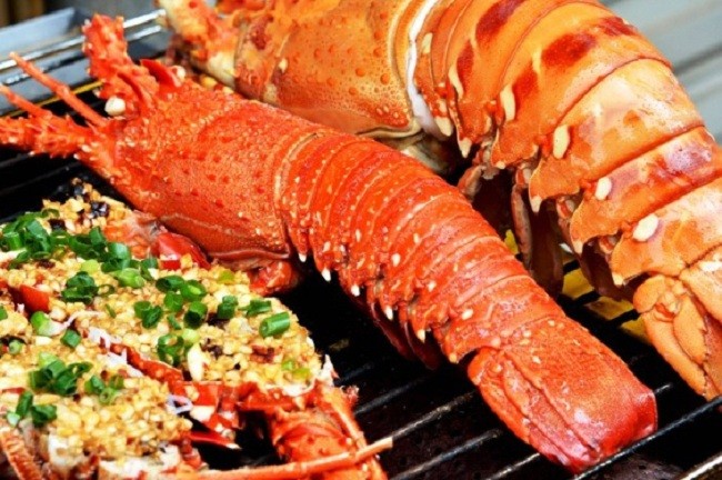 Điều kiện nào để tôm hùm ở đảo Bình Ba phát triển tốt và cho thịt ngon?