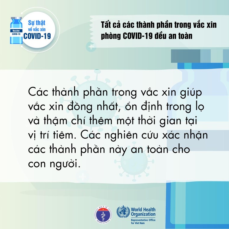 WHO Việt Nam: Sự thật về vaccine ngừa COVID-19 ảnh 6