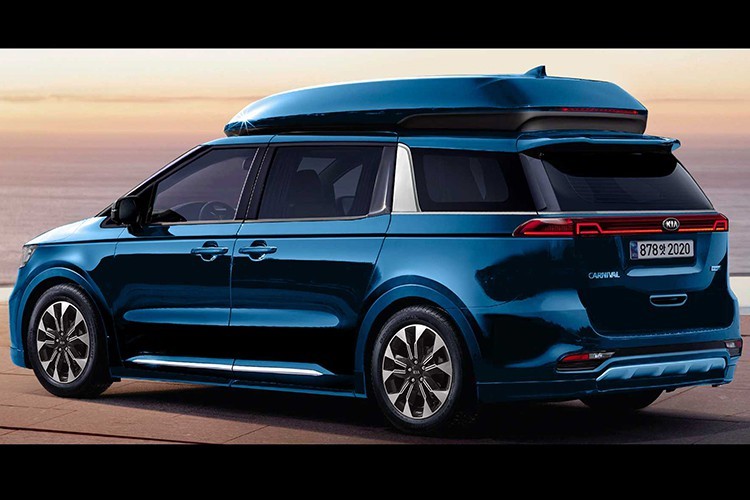 Kia Sedona 2021 phong cách "sang chảnh" như Lexus lộ diện - Hình 2 Kia Sedona 2021 phong cach