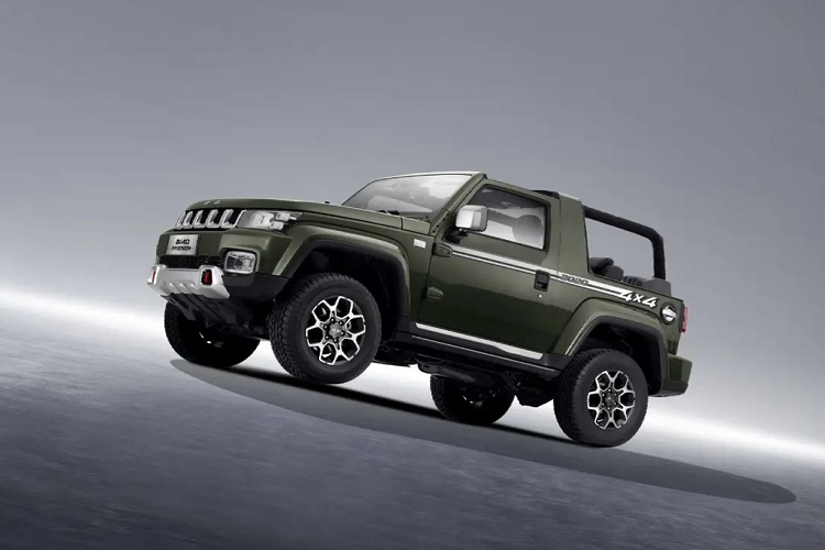 Xe SUV "Tàu" BAIC BJ40 có thêm phiên bản 2 cửa mới - Hình 2 Xe SUV