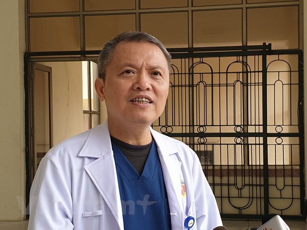 Giáo sư Lê Ngọc Thành - Giám đốc Bệnh viện E. (Ảnh: T.G/Vietnam+)
