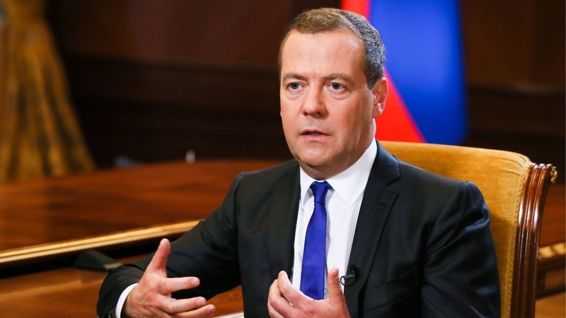 Thủ tướng Nga Dmitry Medvedev. Ảnh: TASS