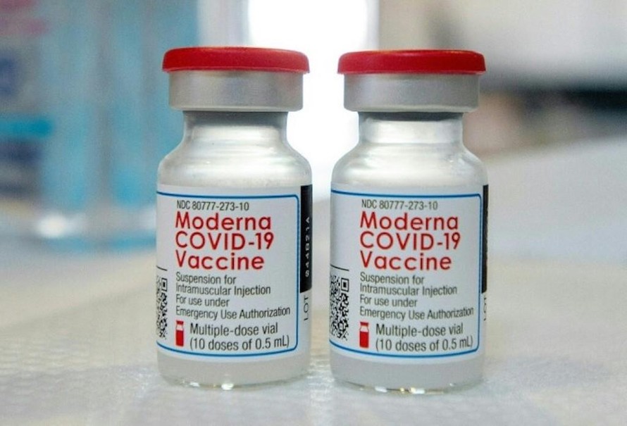 Tiêm vaccine Moderna liều 0,25ml cho trẻ từ 6 - dưới 12 tuổi