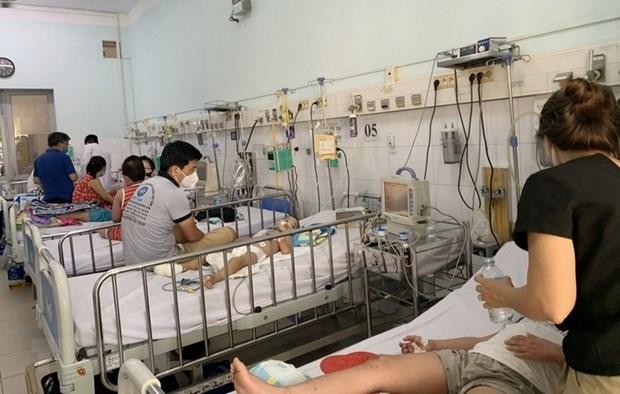 Nhiều bệnh nhi nhập viện do sốt xuất huyết tại Bệnh viện Nhi đồng 2, Thành phố Hồ Chí Minh. (Ảnh minh họa)