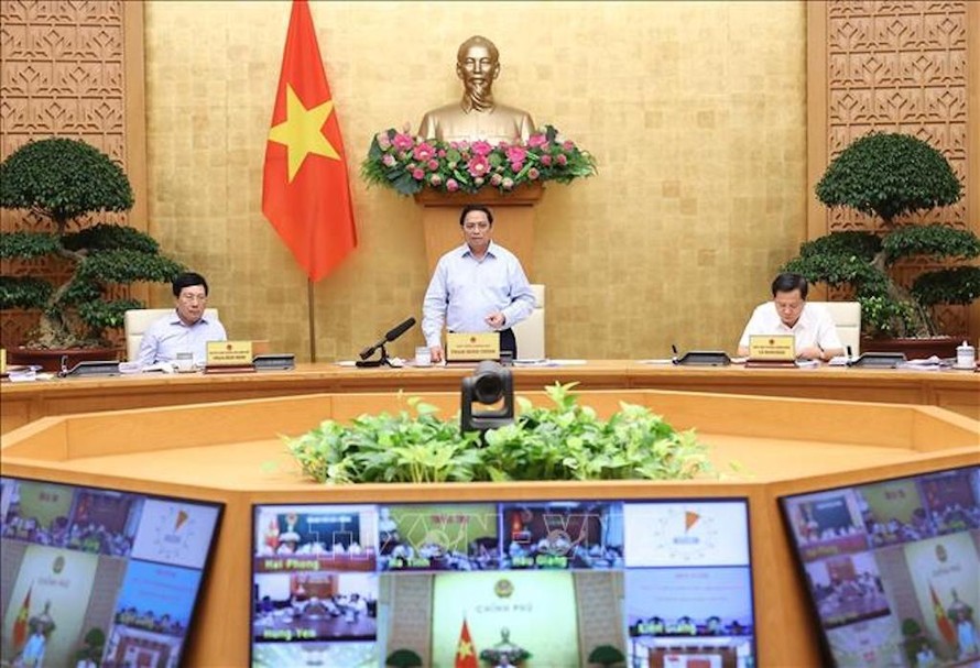 Thủ tướng Phạm Minh Chính kết luận Hội nghị Chính phủ với các địa phương. 
