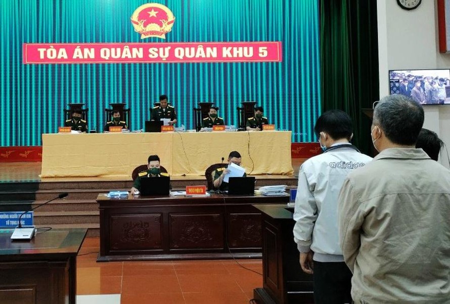 Tòa án Quân khu 5 đã tuyên phạt 9 bị cáo trong vụ án cao tốc Đà Nẵng - Quảng Ngãi. (Ảnh: Hồ Giáp)