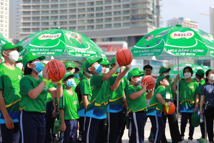 Nestlé MILO “tiếp ý chí cho hành trình năng động” cùng gần 10.000 học sinh tỉnh Khánh Hòa