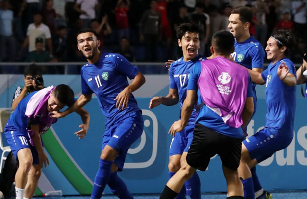 U23 Uzbekistan vào tứ kết với thành tích bất bại. (Nguồn: AFC)