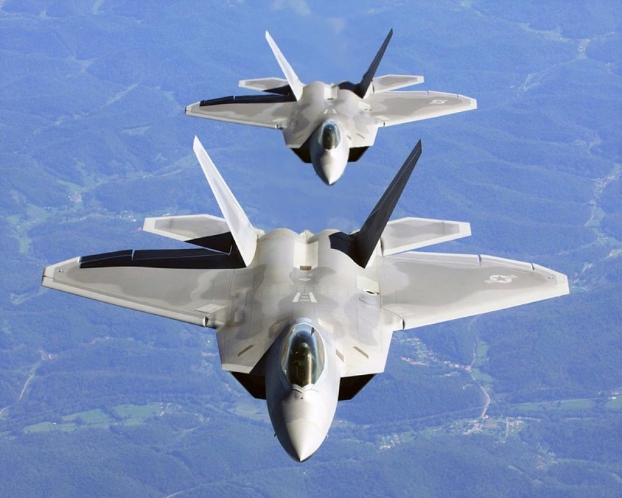 Máy bay chiến đấu F-22 Raptor. (Ảnh: Wikipedia)