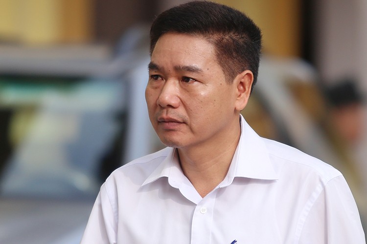 Ông Trần Xuân Yến là một trong các bị cáo phủ nhận cáo buộc. Ảnh: Hoàng Lam.