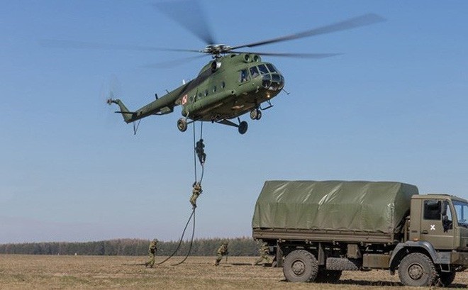 Một chiếc trực thăng Mi-8 của Nga. Ảnh: Sputnik.