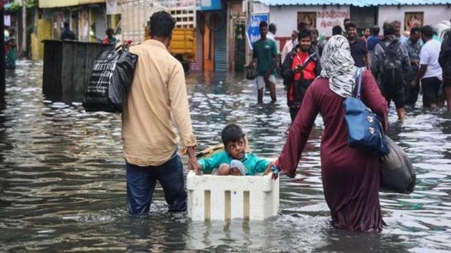 Mưa lớn tại Ấn Độ khiến hơn 500.000 người sơ tán