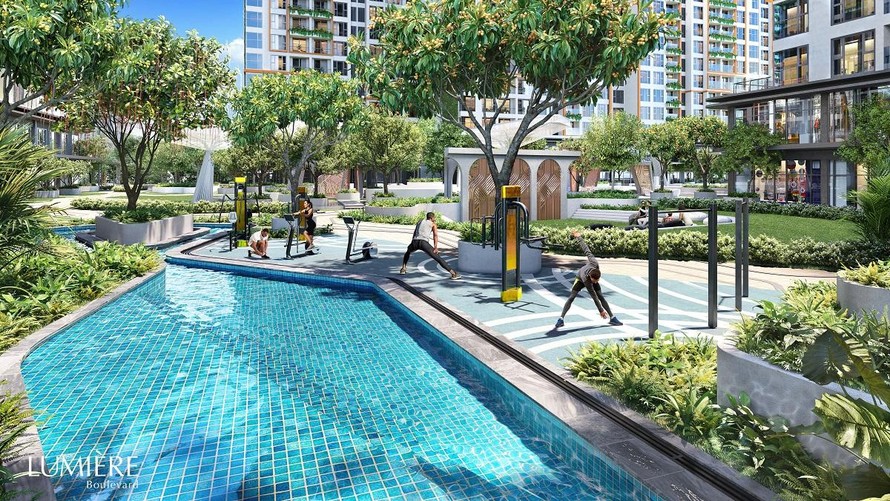 Khám phá 'tổ hợp nghỉ dưỡng' tại dự án có kiến trúc xanh hàng đầu Việt Nam