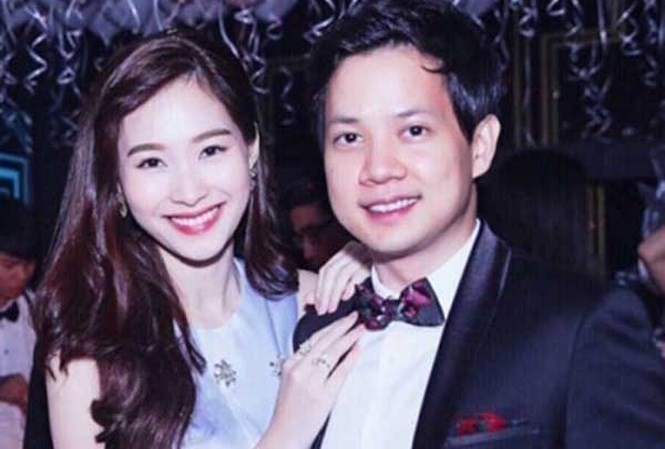 Hoa hậu Đặng Thu Thảo và doanh nhân Trung Tín được xem là cặp "trai tài- gái sắc" trong giới showbiz Việt.