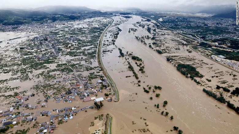 Nhật Bản vẫn đang tìm kiễm nạn nhân bão Hagibis