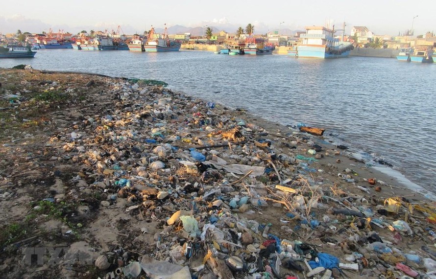 Nhiều vùng ven biển ở Ninh Thuận đứng trước nguy cơ bị ô nhiễm
