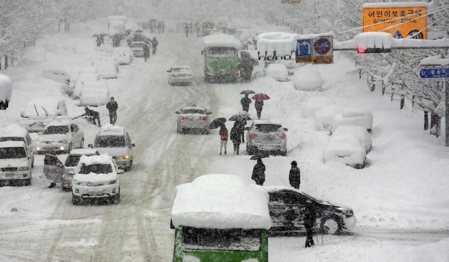 Châu Á bắt đầu bước vào mùa đông khắc nghiệt 