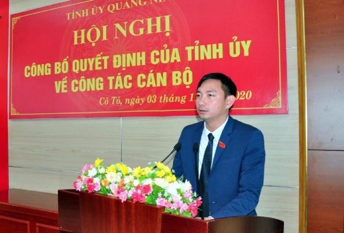 Ông Lê Hùng Sơn - Bí thư Huyện ủy, Chủ tịch UBND huyện Cô Tô