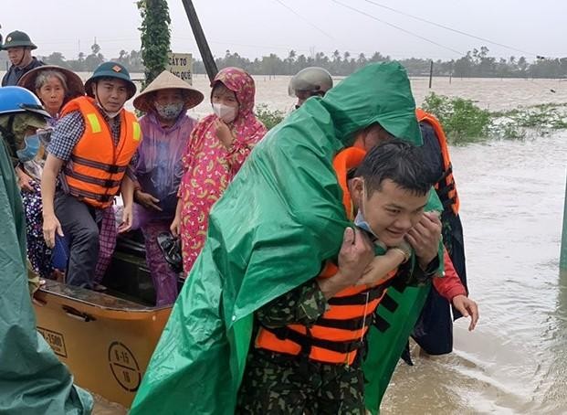 Mưa lũ gây thiệt hại tại các tỉnh Phú Yên, Bình Định
