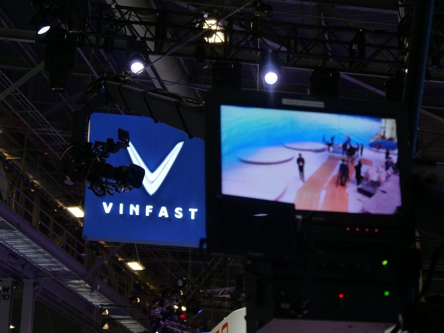 Hình ảnh VinFast phủ sóng tại Las Vegas 