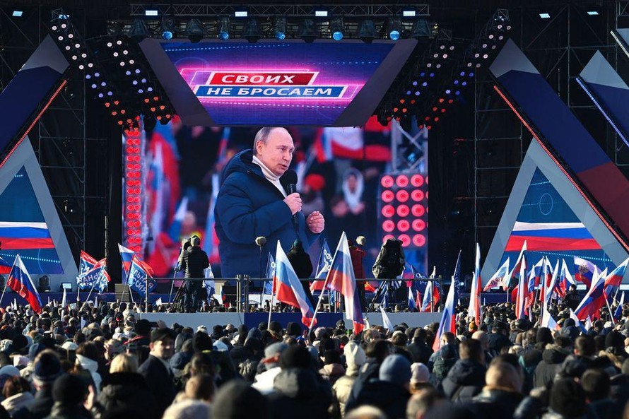 Ông Putin khẳng định Nga sẽ thắng ở Ukraine