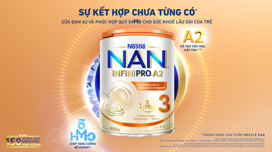 NAN Infinipro A2 3 chính thức ra thị trường từ tháng 4/2022