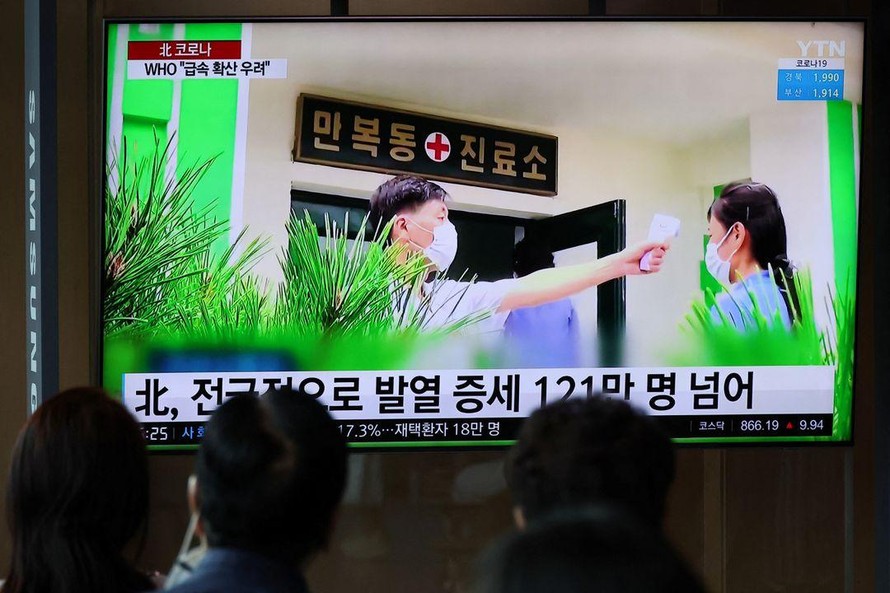Triều Tiên ghi nhận hơn 2 triệu ca sốt