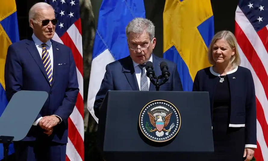 Mỹ ủng hộ Thụy Điển và Phần Lan gia nhập NATO