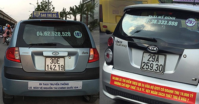 Taxi truyền thống tung nhiều "chiêu" chống đỡ cảnh ế khách trước sự tấn công của Uber/Grab.