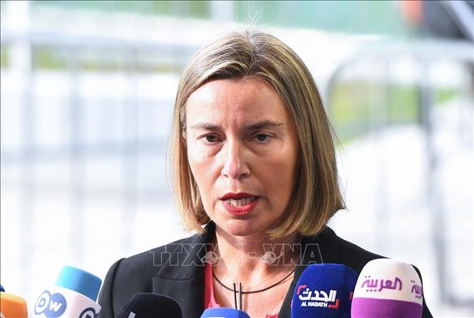 Đại diện cấp cao của Liên minh châu Âu (EU) về chính sách an ninh và đối ngoại Federica Mogherini. Ảnh: AFP/TTXVN