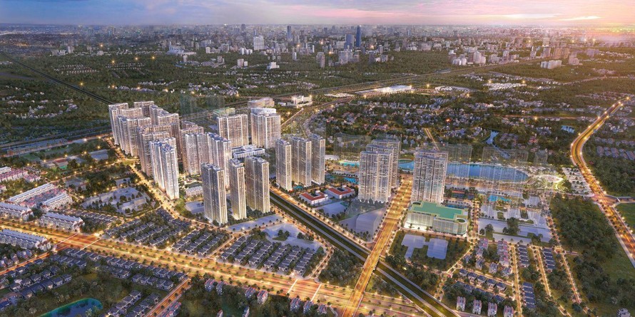 Vinhomes Smart City được cộng đồng quốc tế đánh giá cao với vị trí đắt giá, nơi giao cắt của nhiều tuyến đường huyết mạch lớn nhất Hà Nội