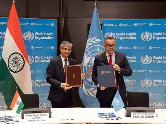 Ấn Độ, WHO ký thỏa thuận lập trung tâm y học cổ truyền toàn cầu