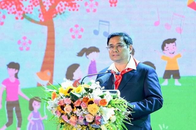Thủ tướng Phạm Minh Chính: Mỗi cá nhân trong cộng đồng có ý thức trách nhiệm với trẻ em thì điều tốt đẹp hơn sẽ đến với các em - Ảnh: VGP/Nhật Bắc
