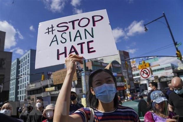 Mỹ: Người gốc Á tuần hành tại Washington yêu cầu chấm dứt tình trạng thù hận người châu Á