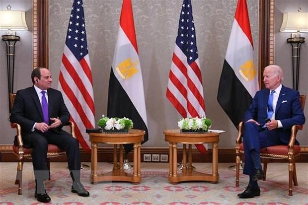 Ai Cập và Mỹ cam kết thúc đẩy quan hệ đối tác chiến lược