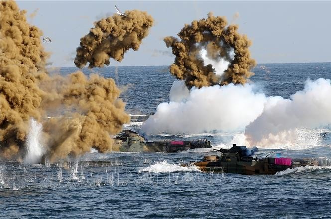 Mỹ-Nhật-Hàn thông báo tập trận Pacific Dragon
