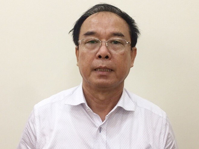 Bị can Nguyễn Thành Tài, cựu Phó chủ tịch UBND TP.HCM. - Ảnh: Bộ Công an.