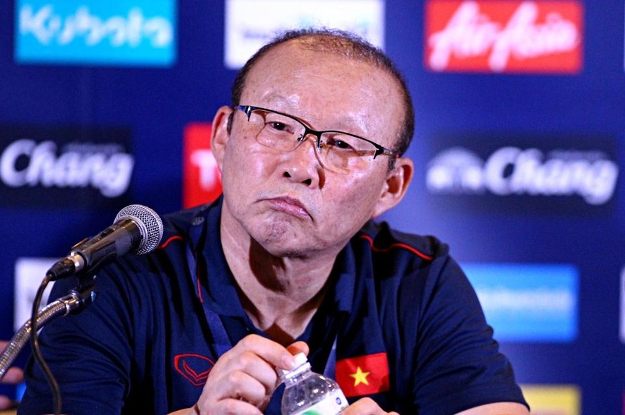 HLV Park Hang-seo yêu cầu các cầu thủ Việt Nam duy trì sự tập trung