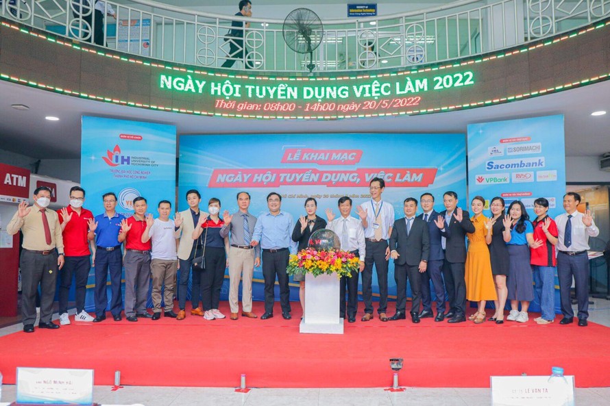 Thành phố Hồ Chí Minh: Hơn 5.000 việc làm trong Ngày hội tuyển dụng năm 2022