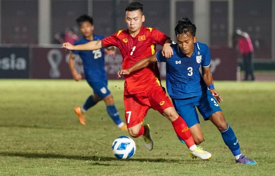 Đội tuyển U19 Việt Nam tự tin cho trận bán kết giải U19 Đông Nam Á 2022 sắp diễn ra. (Ảnh: VFF)